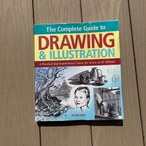 Blue and Yellow Art Guide for Drawing and Illustrations